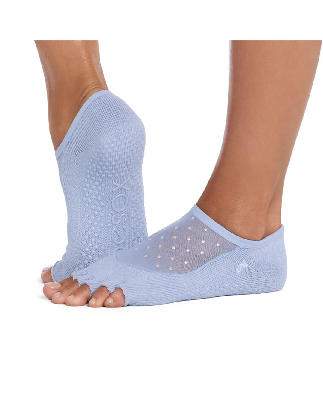 TOESOX Grip Half Toe Luna - Sparkle Skies