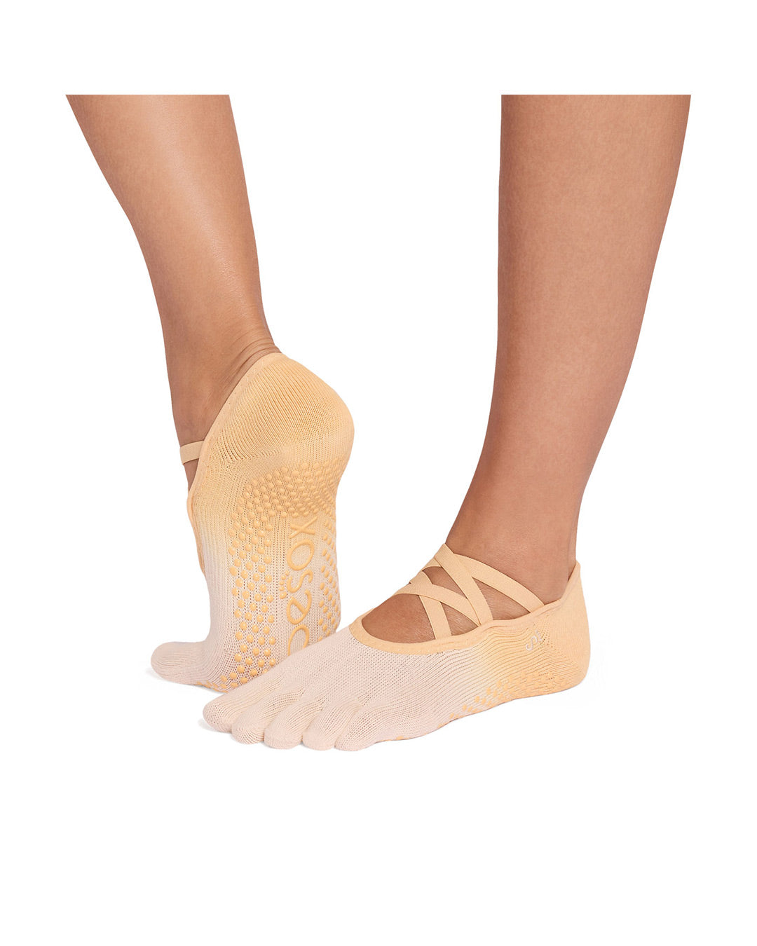 TOESOX Grip Full Toe Elle - Golden Ombre