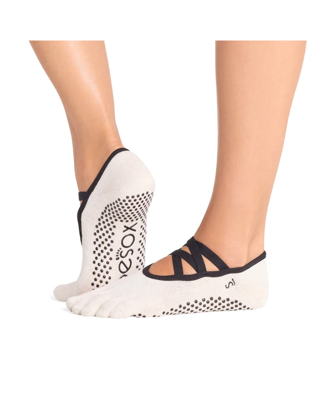 TOESOX Grip Full Toe Elle - Sandy