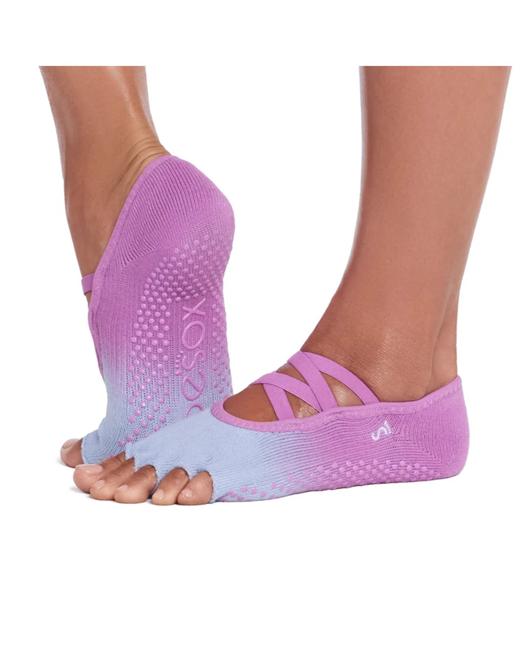 TOESOX Grip Half Toe Elle - Azaela Ombre