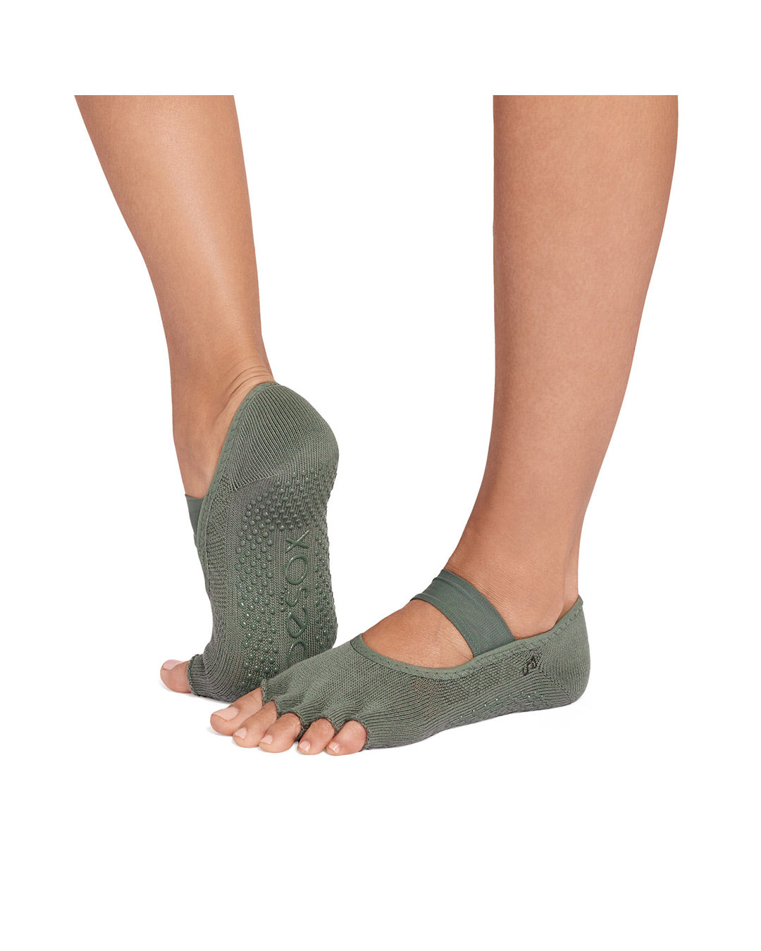 TOESOX Grip Half Toe Mia - Ivy Field