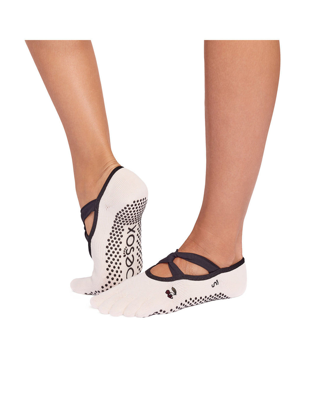 TOESOX Grip Full Toe Ivy - Ivory