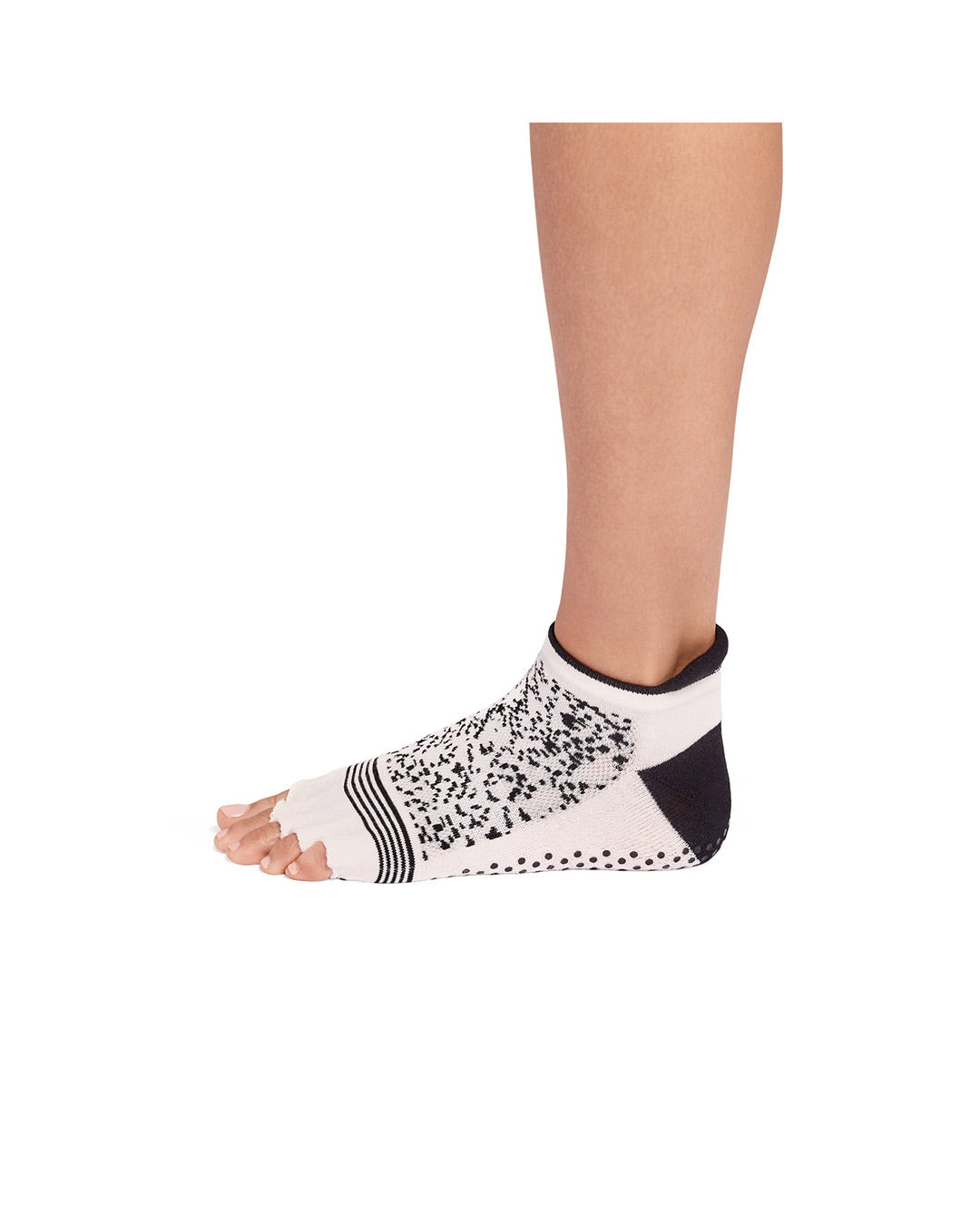 TOESOX Grip Half Toe Low Rise Tec - Bone