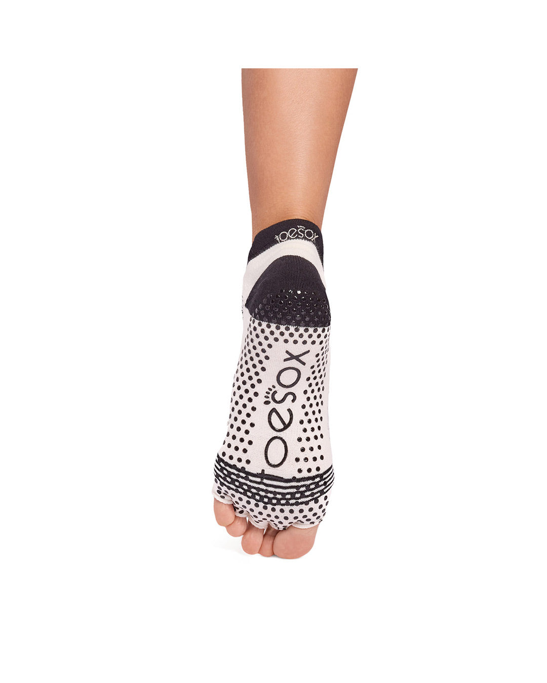 TOESOX Grip Half Toe Low Rise Tec - Bone