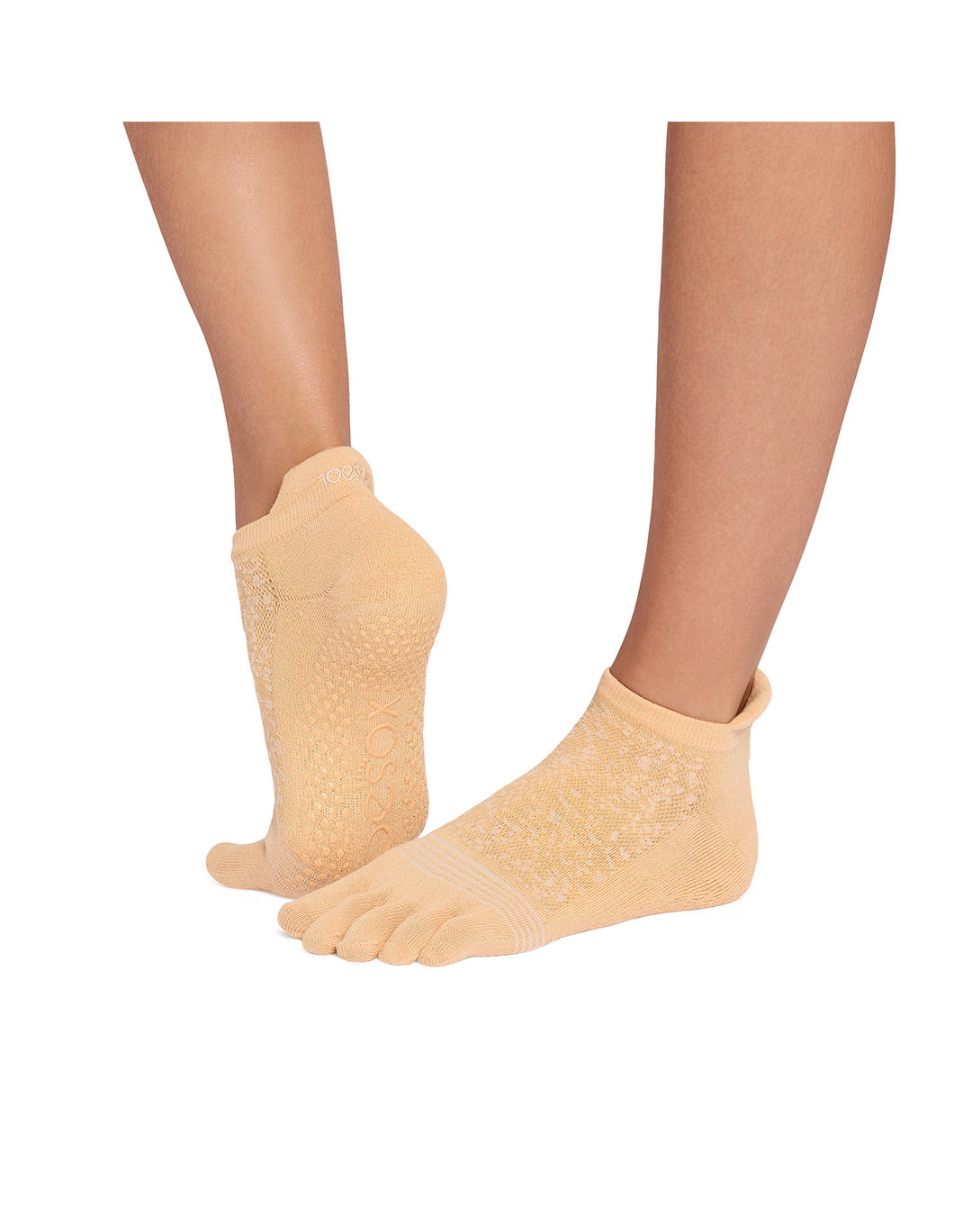 TOESOX Grip Full Toe Low Rise Tec - Golden