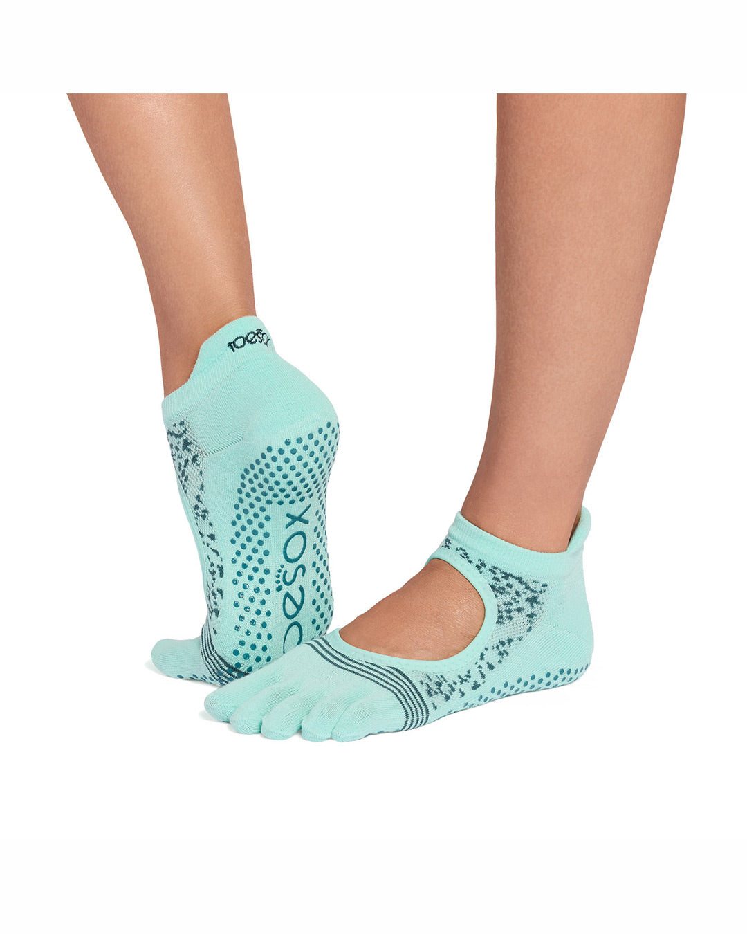 TOESOX Grip Full Toe Bellarina Tec - Aquamarine