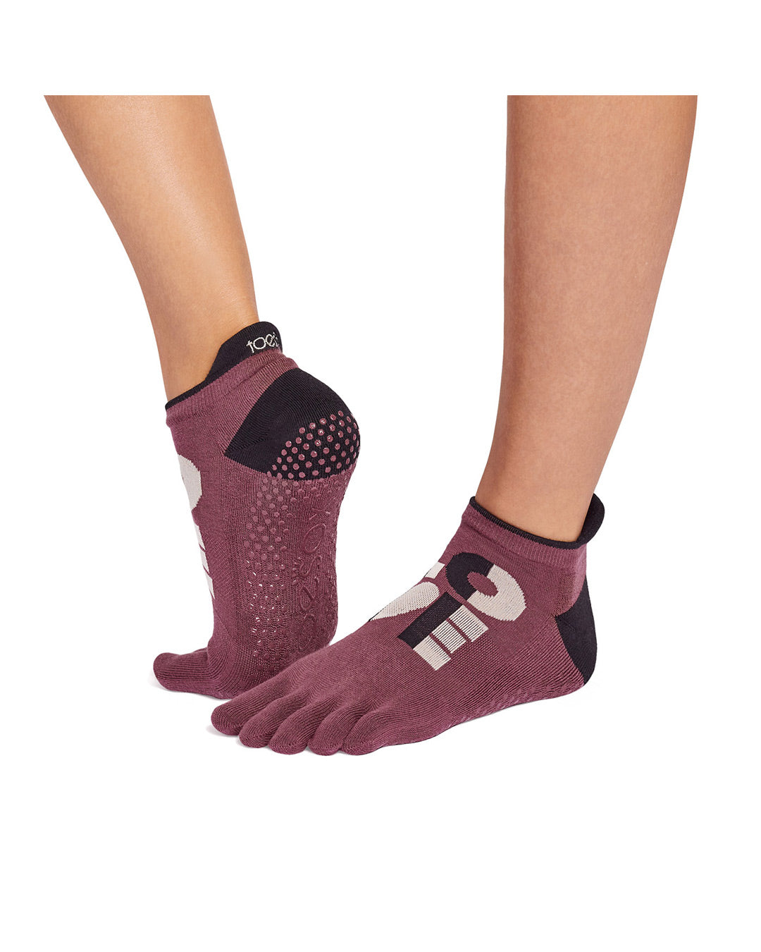 TOESOX Full Toe Ultra Fine Knit Low Rise - Love Hard