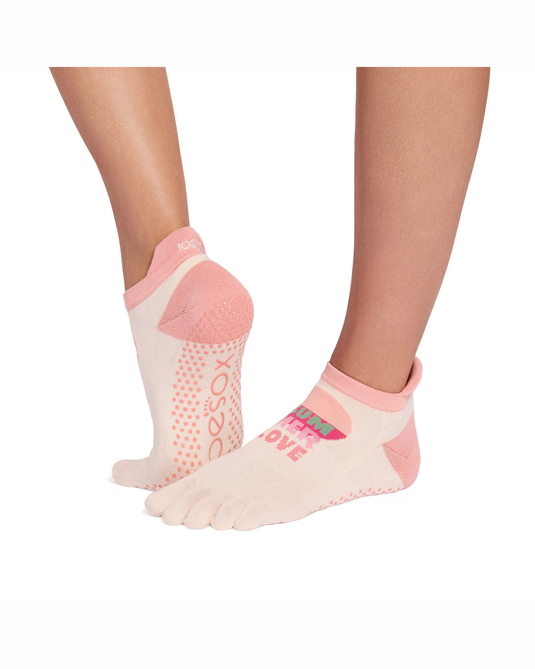 TOESOX Full Toe Ultra Fine Knit Low Rise - Summer Love