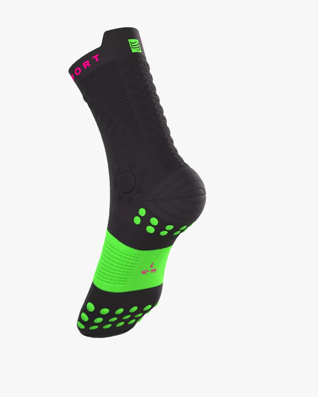 Compressport Unisex's Pro Racing Socks v4.0 Trail UTMB 2026 L1 - Black
