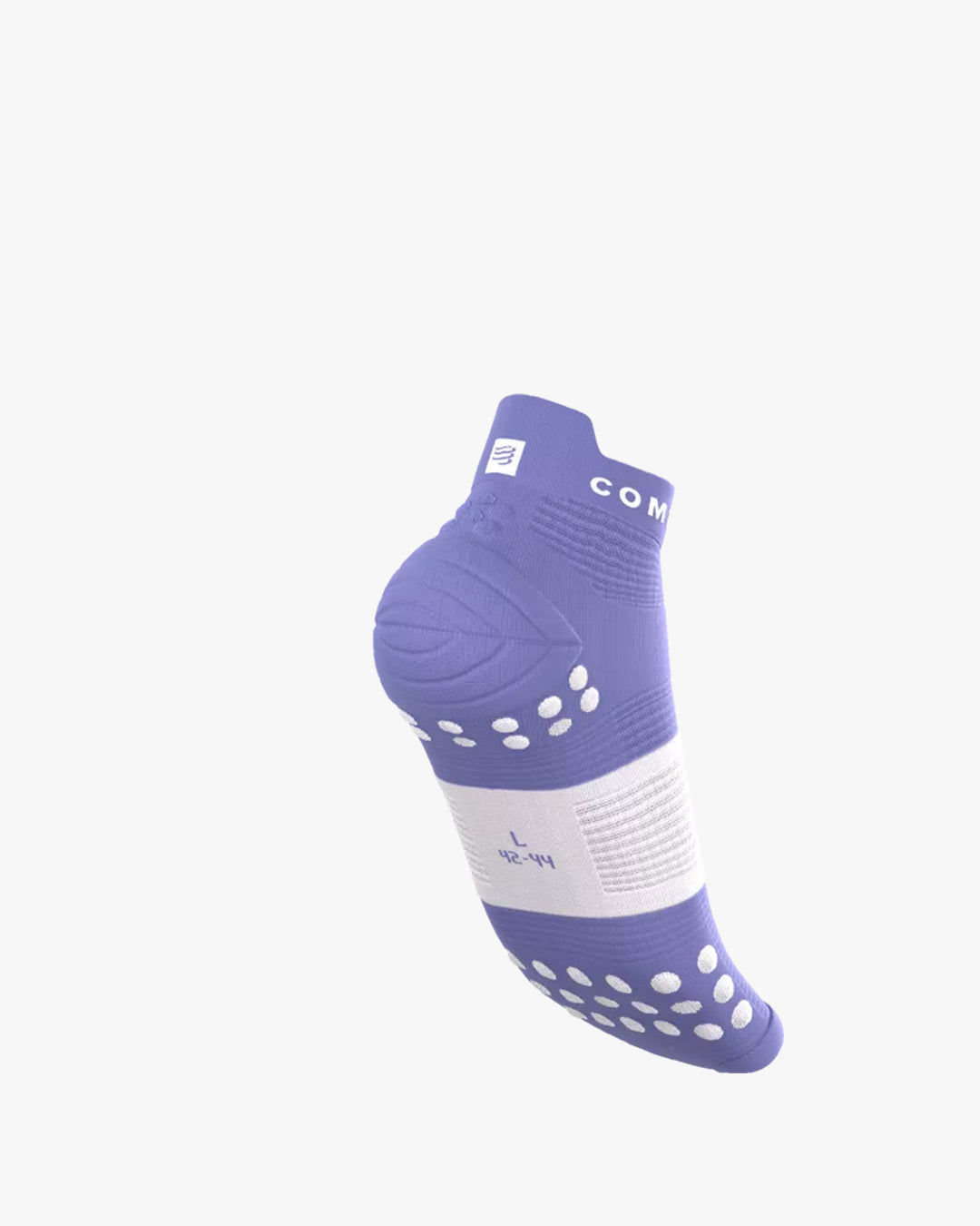 Compressport Unisex's Pro Racing Socks v4.0 Run Low - Ironman 2026 - L1 - Jacaranda/White