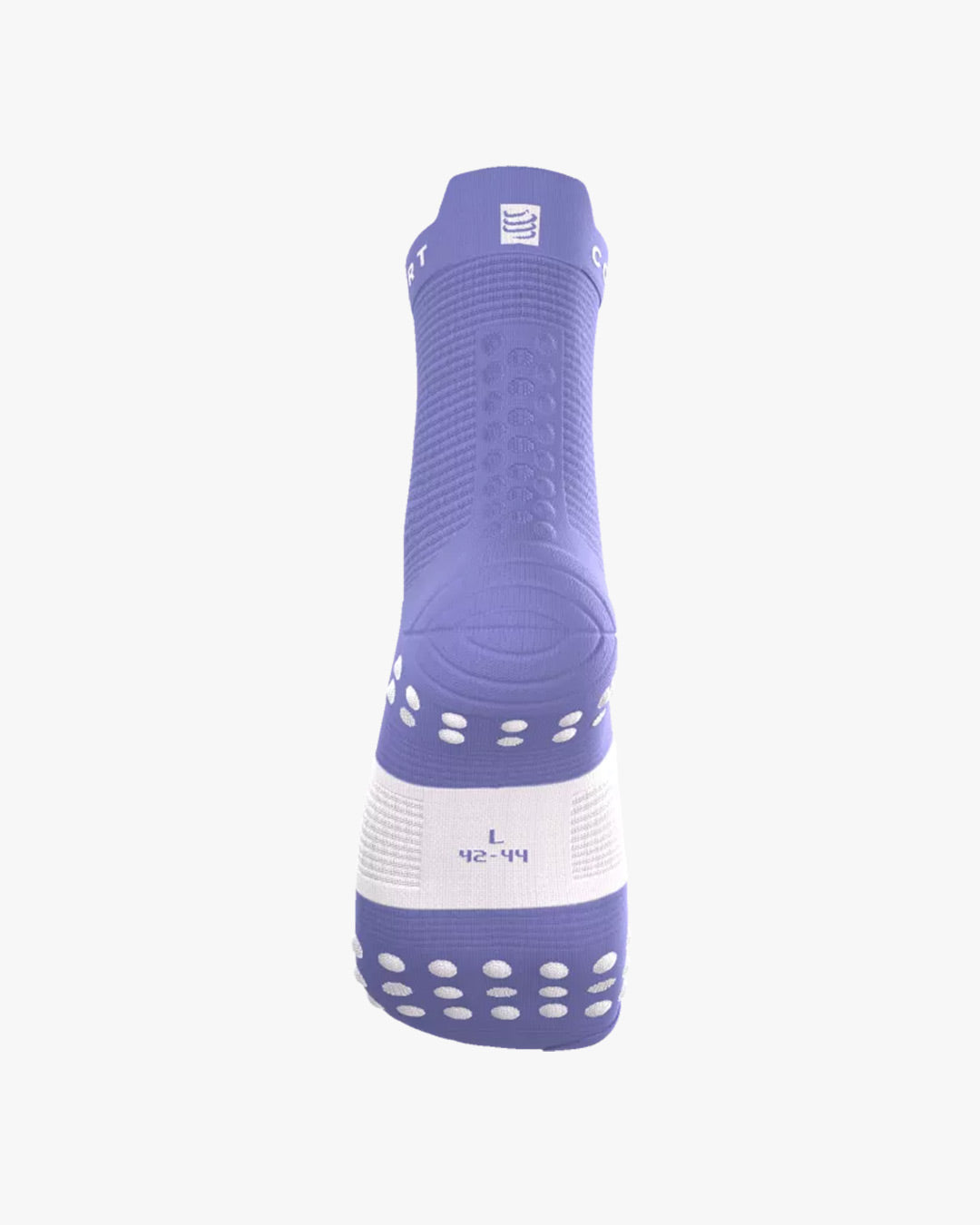 Compressport Unisex's Pro Racing Socks v4.0 Run High - Ironman 2026 - L1 - Jacaranda White