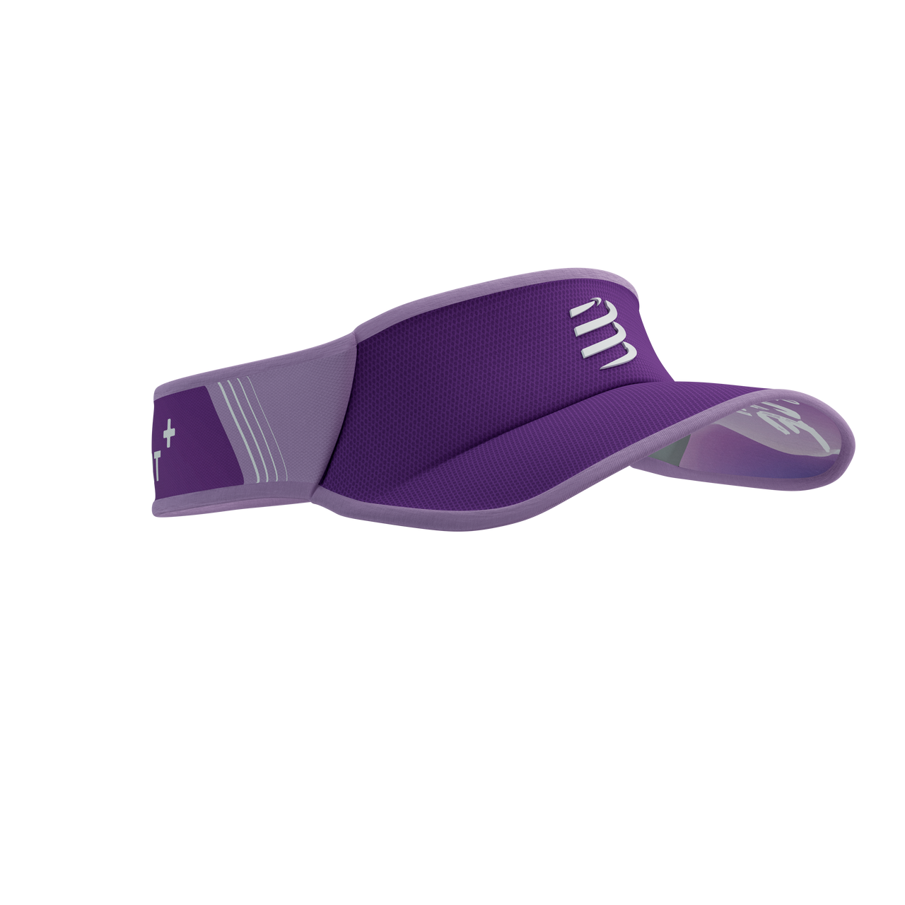 Compressport Unisex's Visor Ultralight - Royal Lilac/White