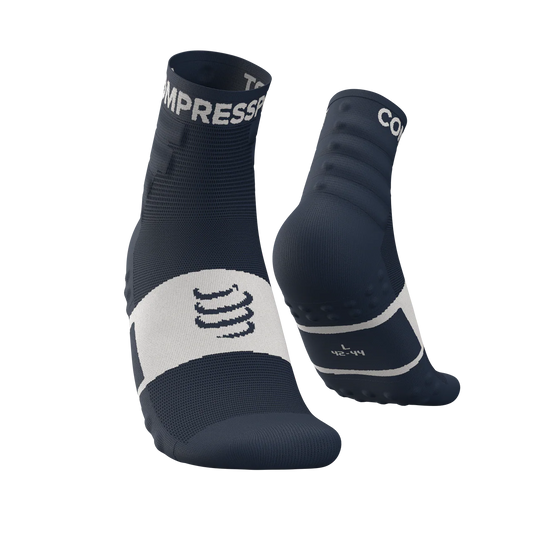 COMPRESSPORT Unisex's Training Socks 2-Pack - Blues/White