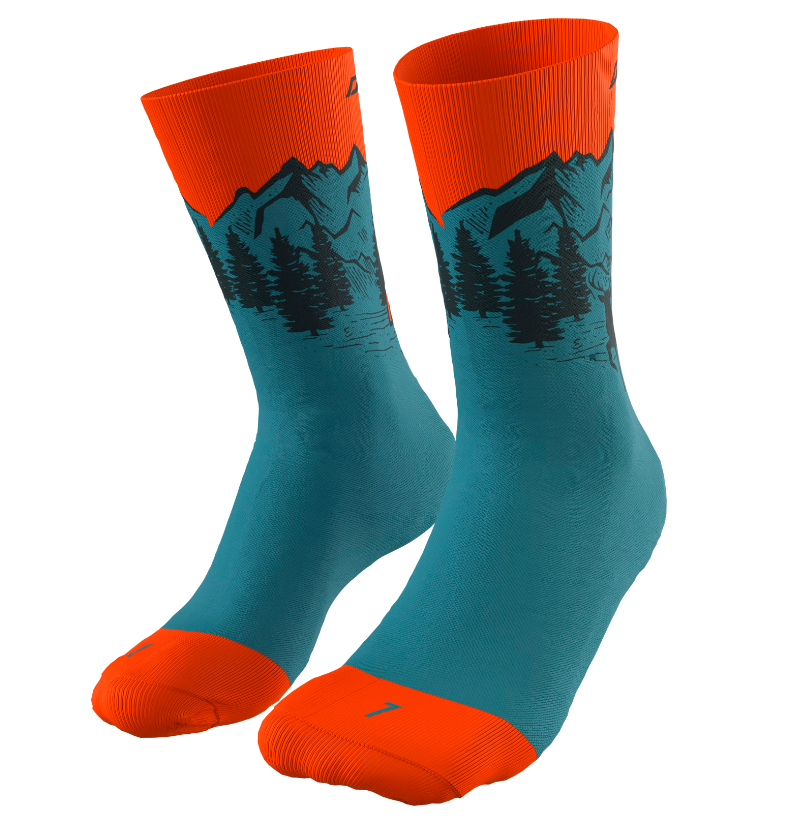 Dynafit Unisex Stay Fast Socks - Storm Blue