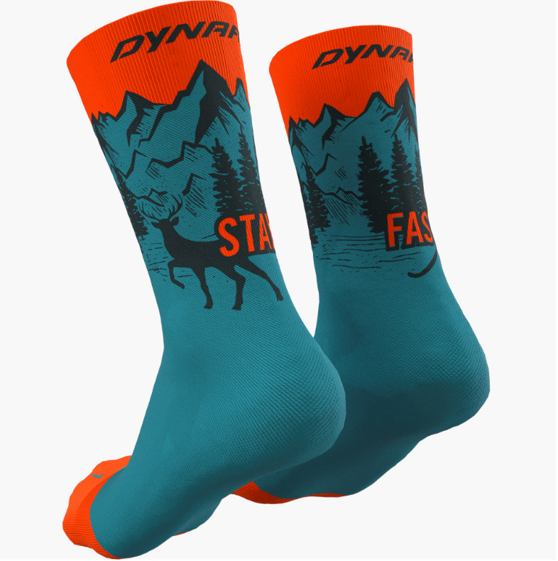 Dynafit Unisex Stay Fast Socks - Storm Blue