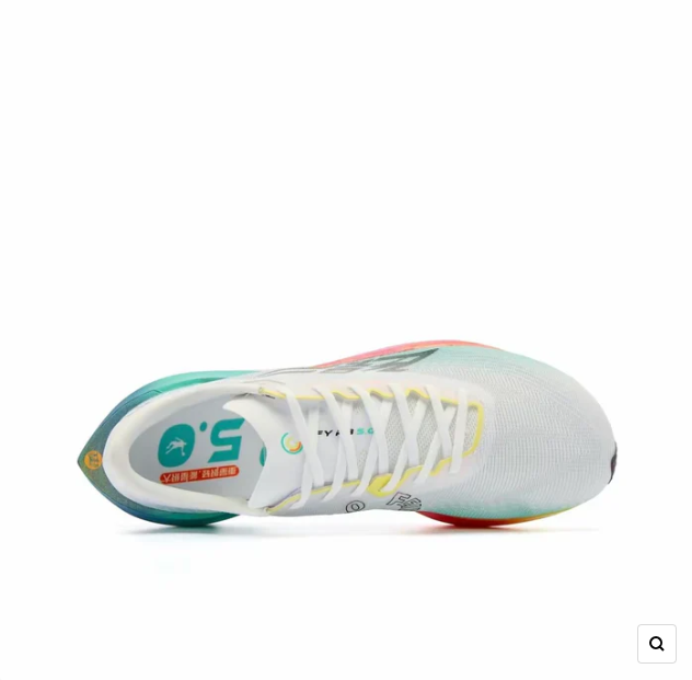 Qiaodan Men's FeiYing PB 5.0 - QiaoDan White/Mars Green