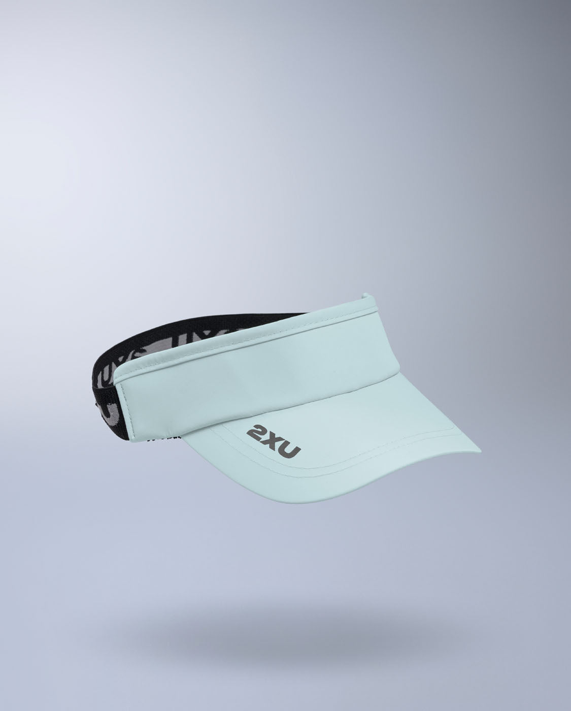2XU Unisex's Performance Visor - Smoke Blue/Black