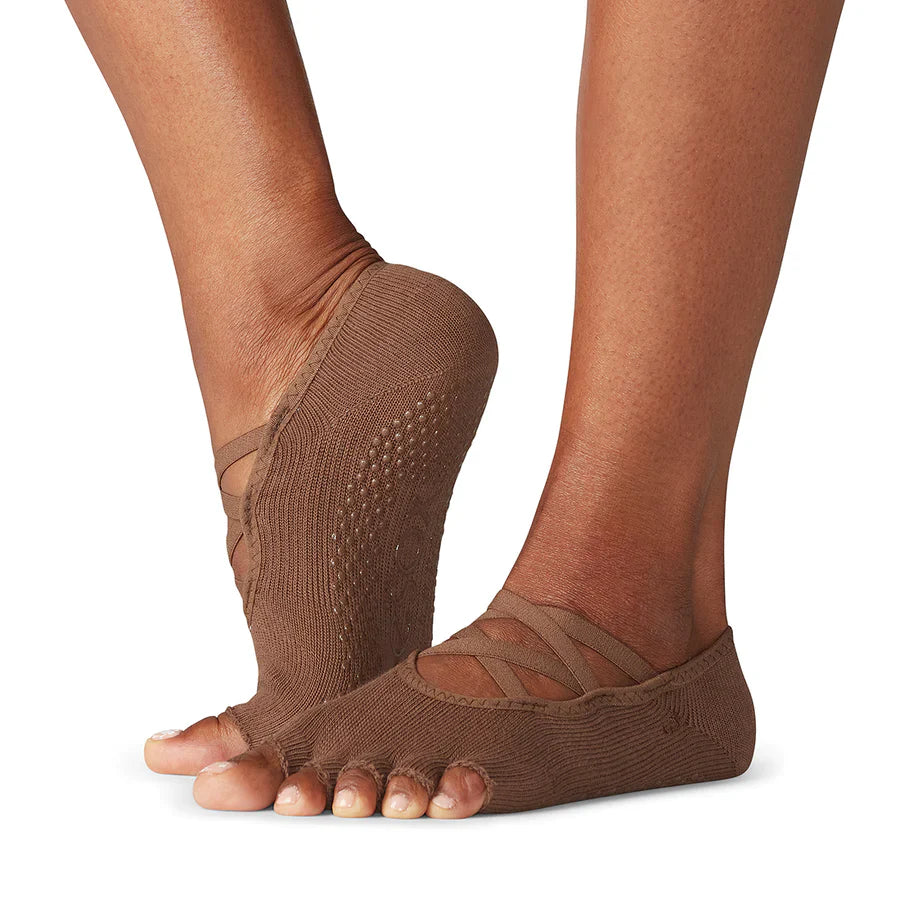TOESOX Grip Half Toe Elle - Naked