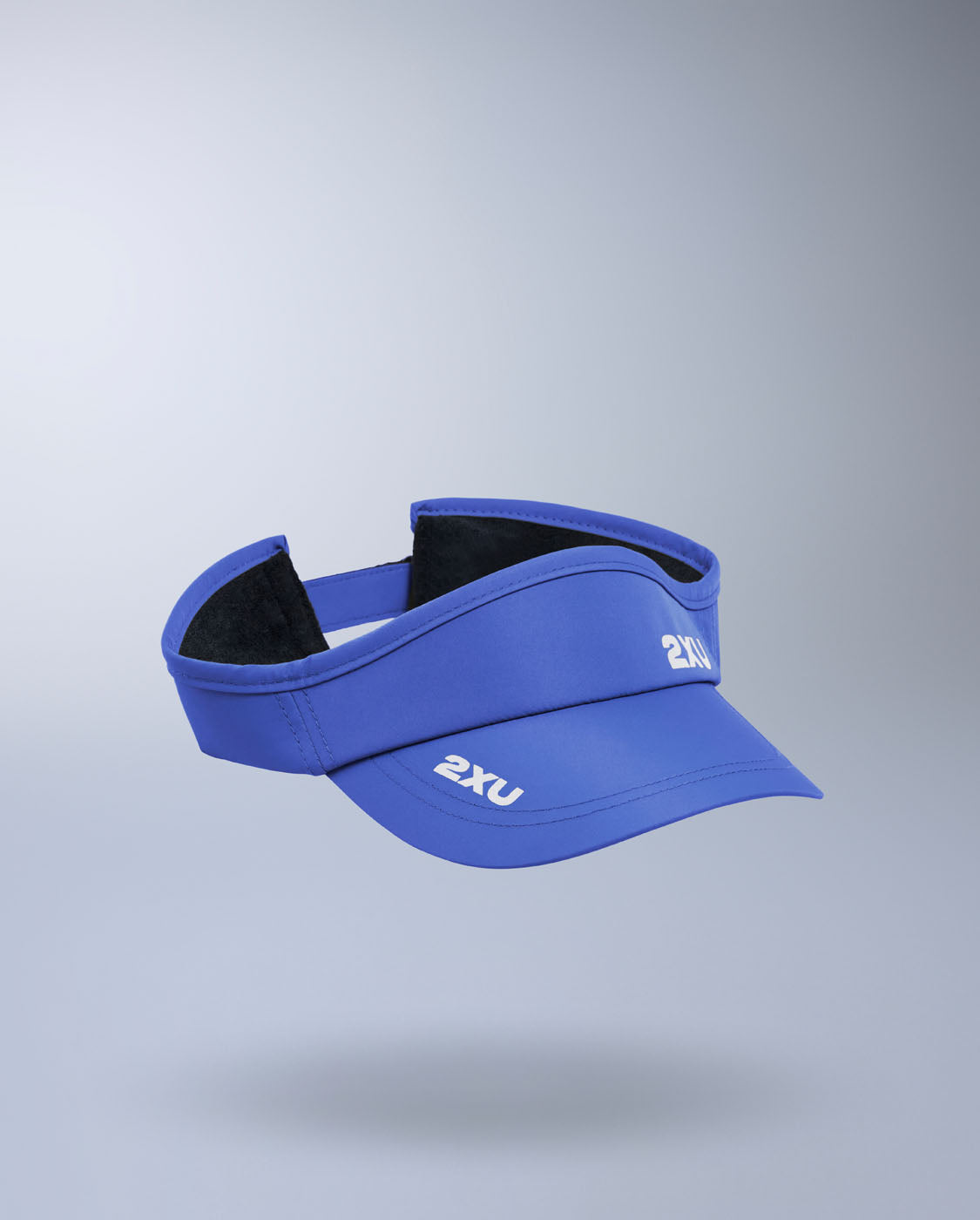 2XU Unisex's Run Visor - Surf/White