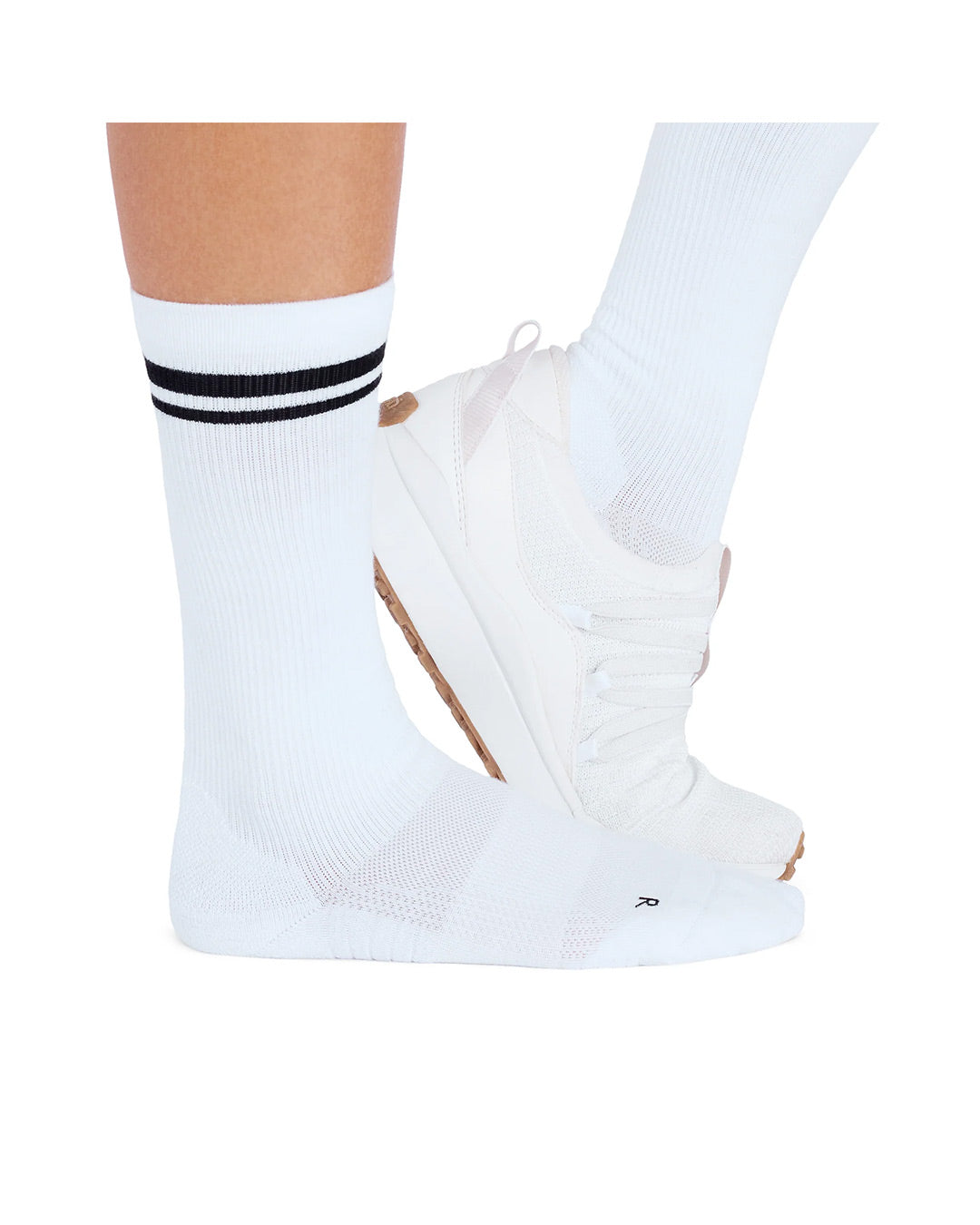 TAVI Tempo Lite Crew - White/Black