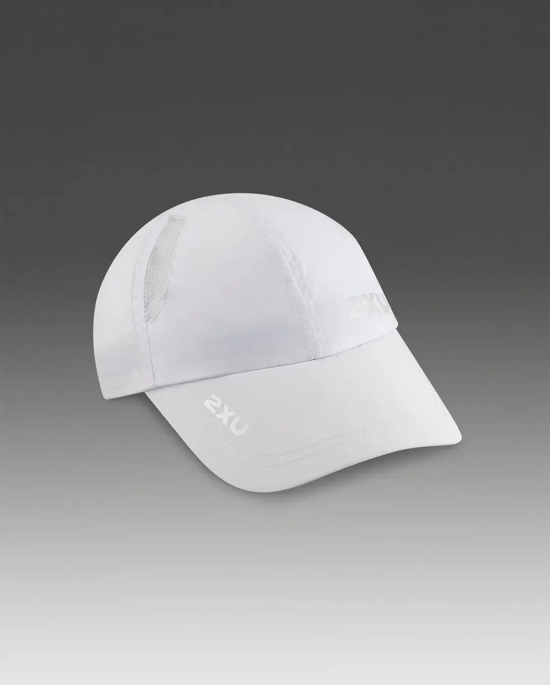 2XU Unisex's Run Cap - White/White