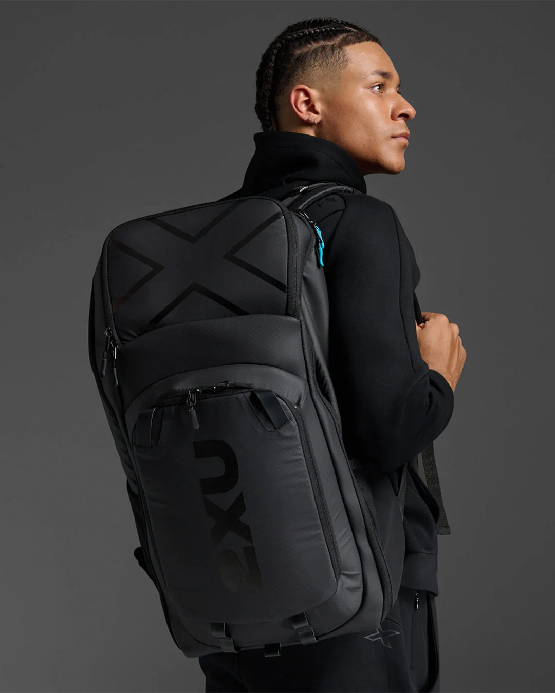 2XU Unisex's Transition Backpack - Black/Aloha