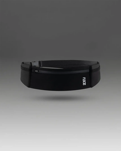 2XU Unisex's Run Belt - Black/Black