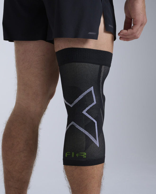 2XU Unsiex's Pain Relief Knee Brace - Grey/Black