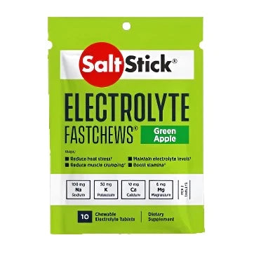 Saltstick Fastchew - 10 Chewable - Green Apple
