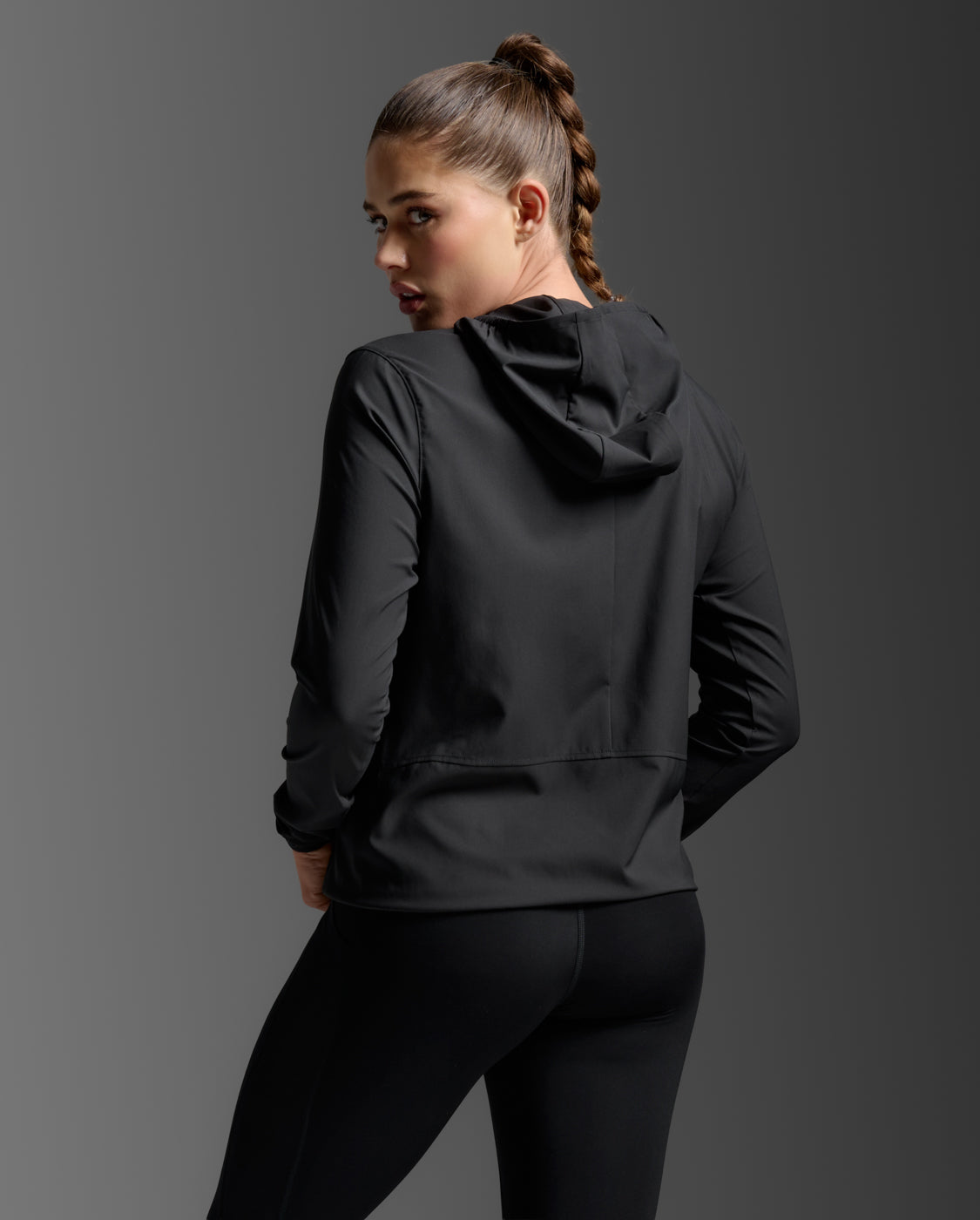 2XU Women's Aero Jacket - Black/Silver Reflective