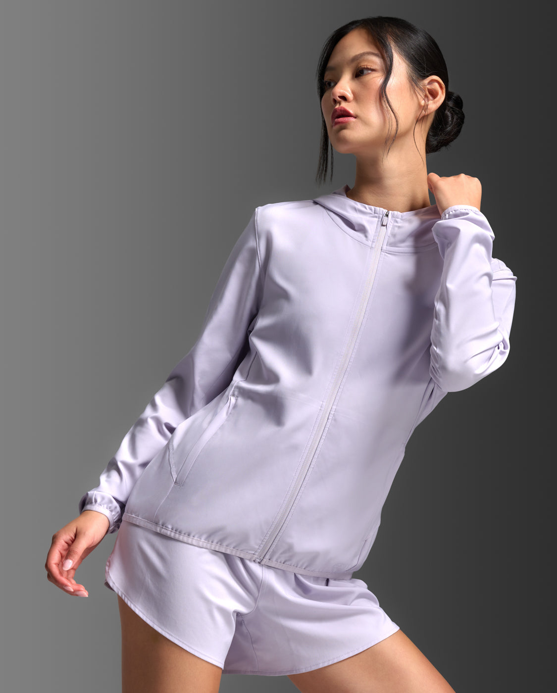 2XU Women's Aero Jacket - Virtualviolet/Violet Reflective
