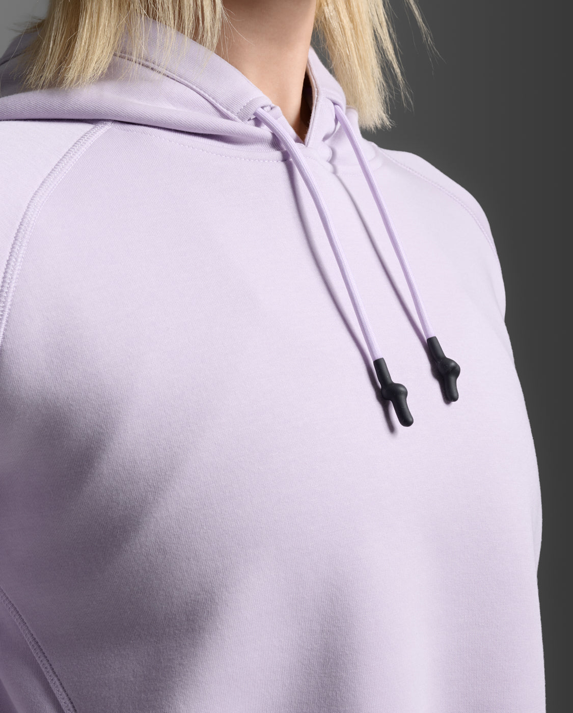 2XU Women's Form Smooth Spacer Crop Hoodie - Virtual Violet/Virtual Violet