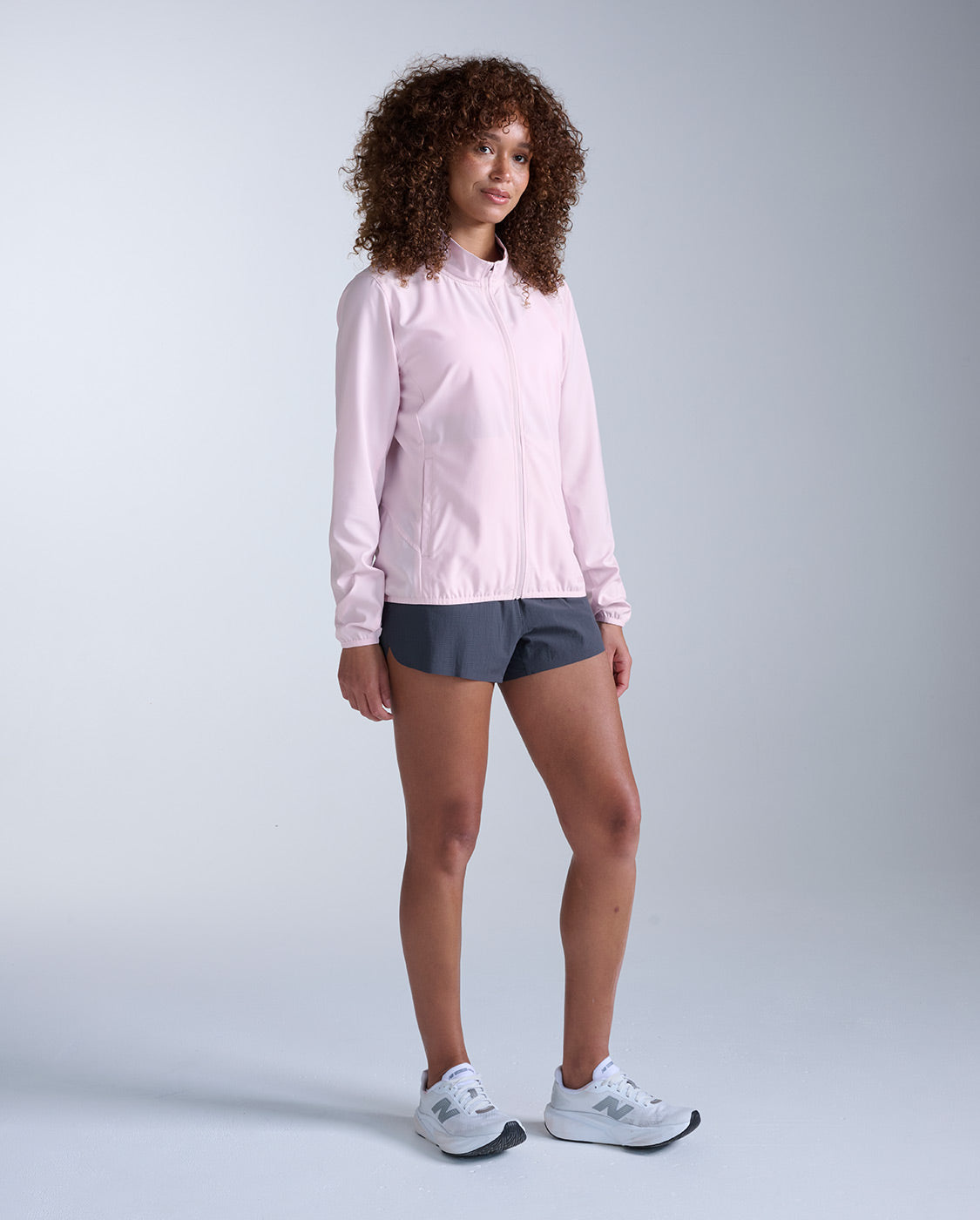 2XU Women's Aero Jacket - Pink Frost/Pink Reflective