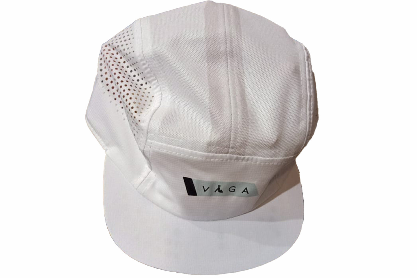 VAGA Feather Racing Cap - White/Mist Grey/Black