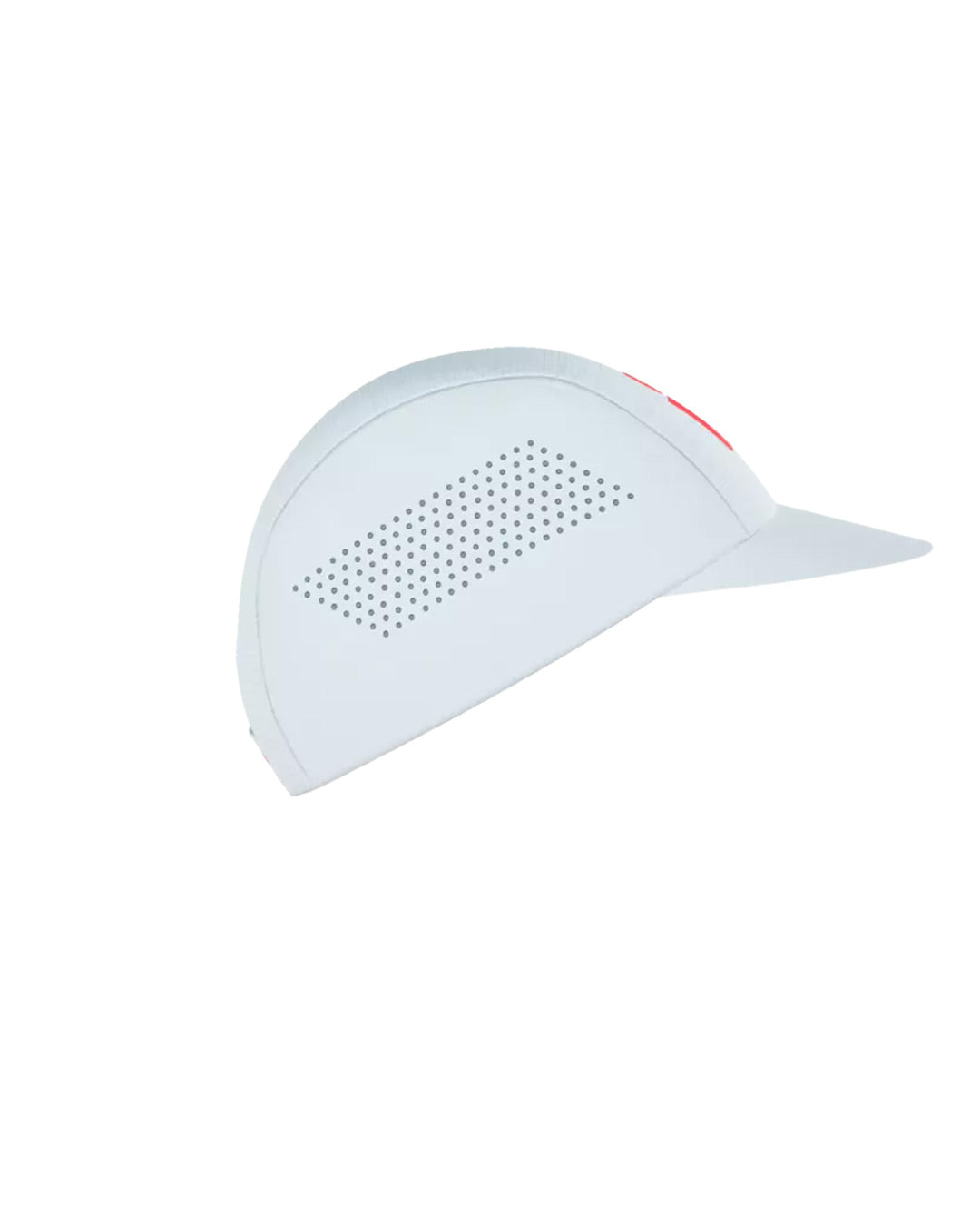 Compressport Unisex's Pro Racing Cap Ironman 2026 - L1 - White/Neon Red
