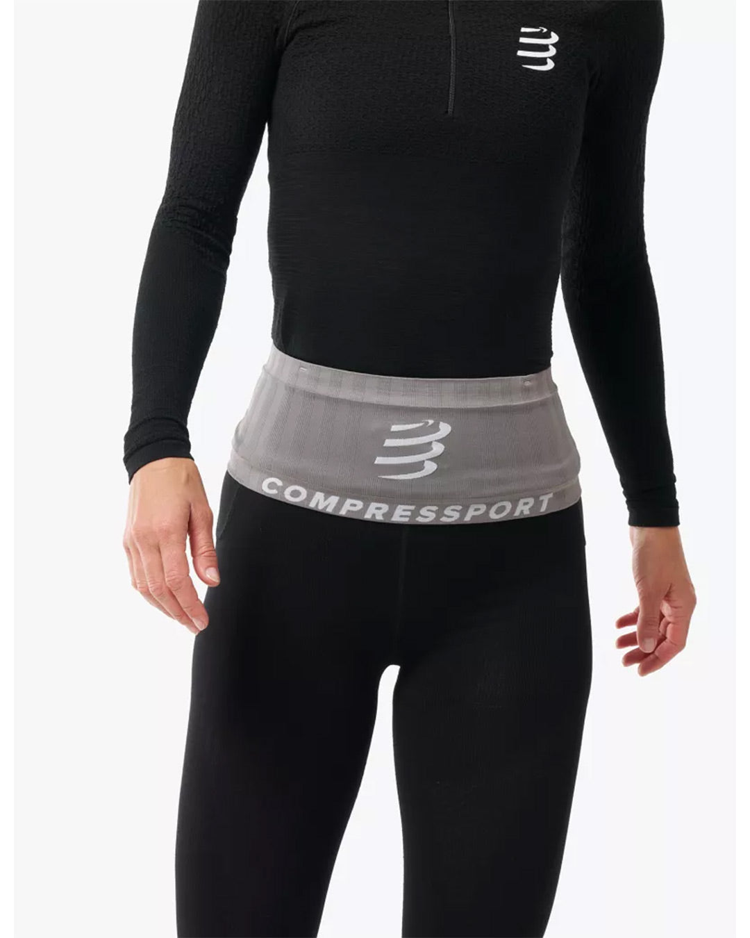 Compressport Unisex's Free Belt 2.0 - Black