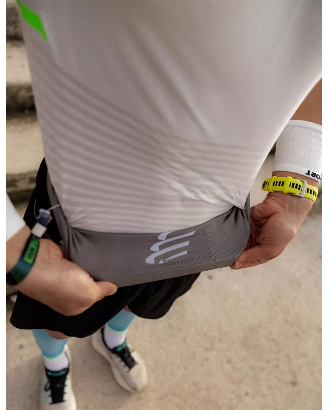Compressport Unisex's Free Belt 2.0 - Black