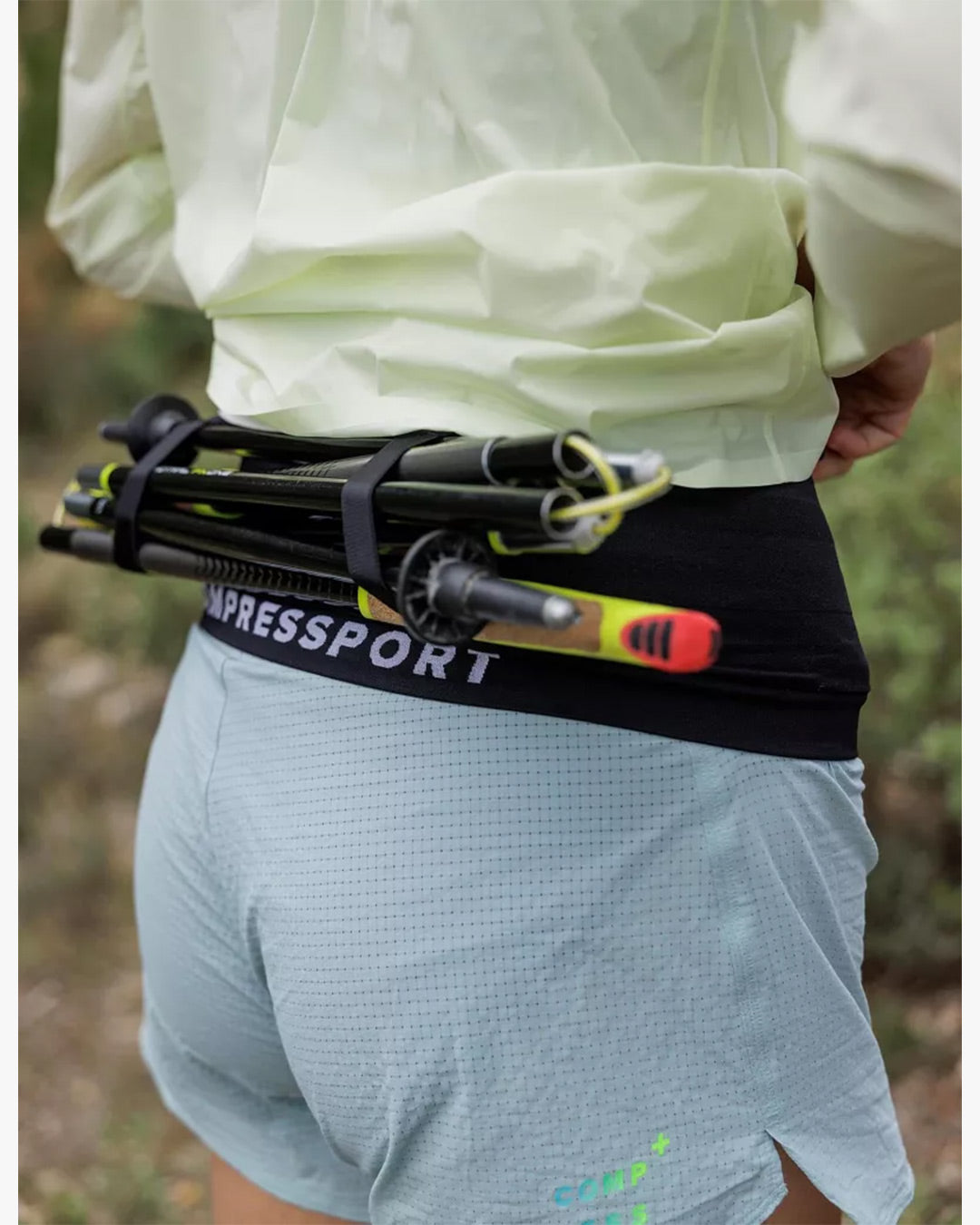 Compressport Unisex's Free Belt PRO 2.0 - Black/White