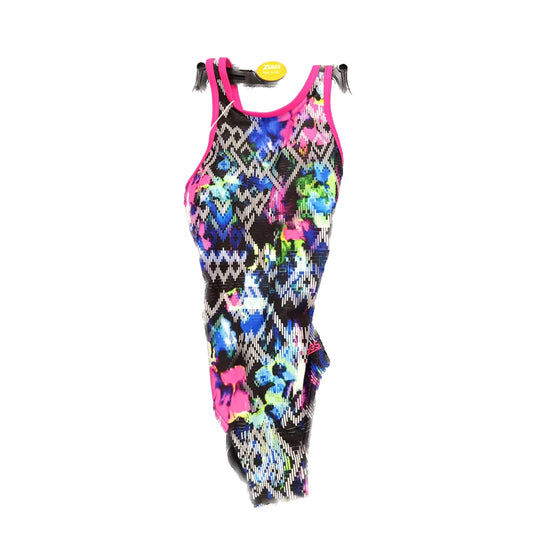 ZOGGS Girl's Hi Front Crossback - Nairobi Print