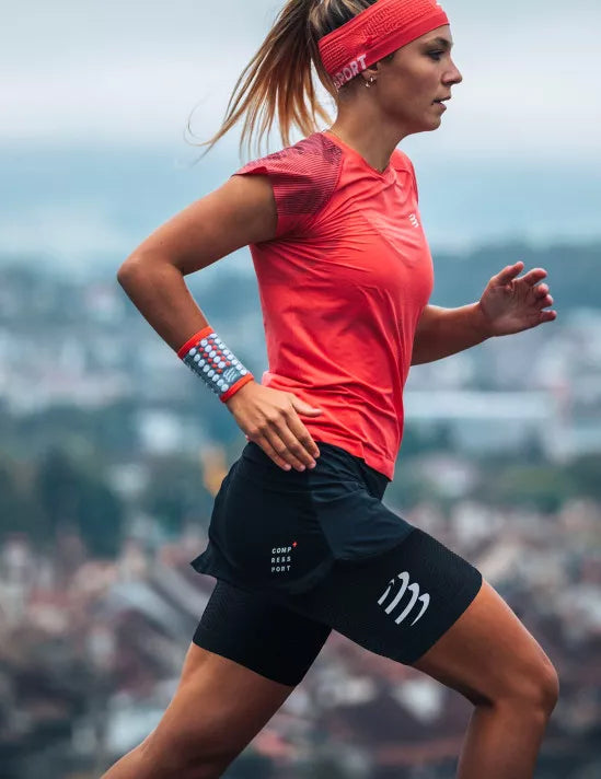 Compressport Unisex Under Control Quad Compression Leg Sleeve - Black