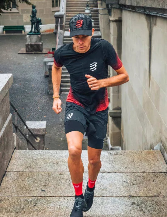 Compressport Unisex Under Control Quad Compression Leg Sleeve - Black