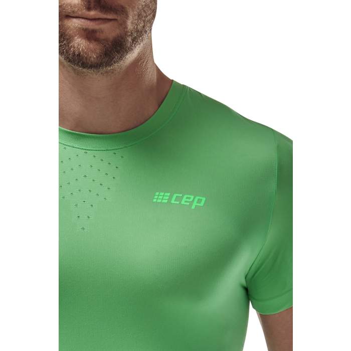 CEP Men's Run Ultralight Shirt Short Sleeve - Green