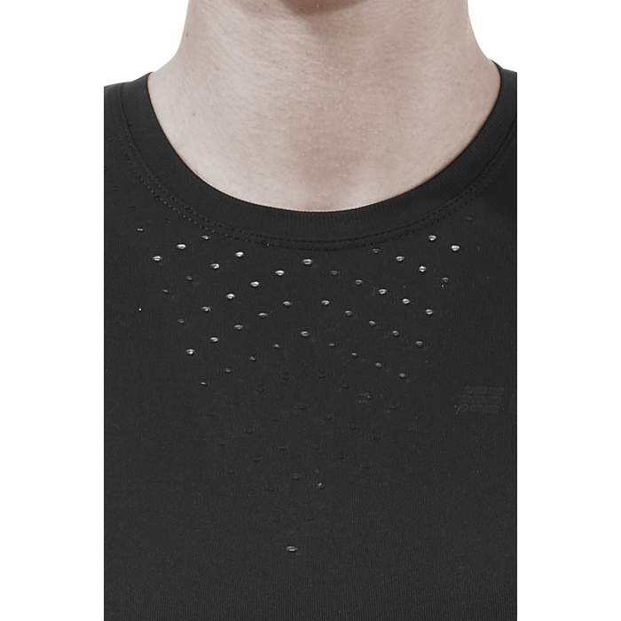 CEP Women's Run Ultralight Shirt Short Sleeve - Black
