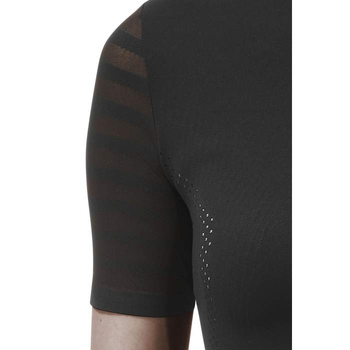 CEP Women's Run Ultralight Shirt Short Sleeve - Black