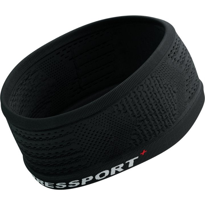 Compressport Unisex's Headband On/Off Ironman 2025 L1 - Black