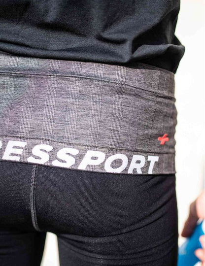 Compressport Unisex Free Belt - Black/Grey