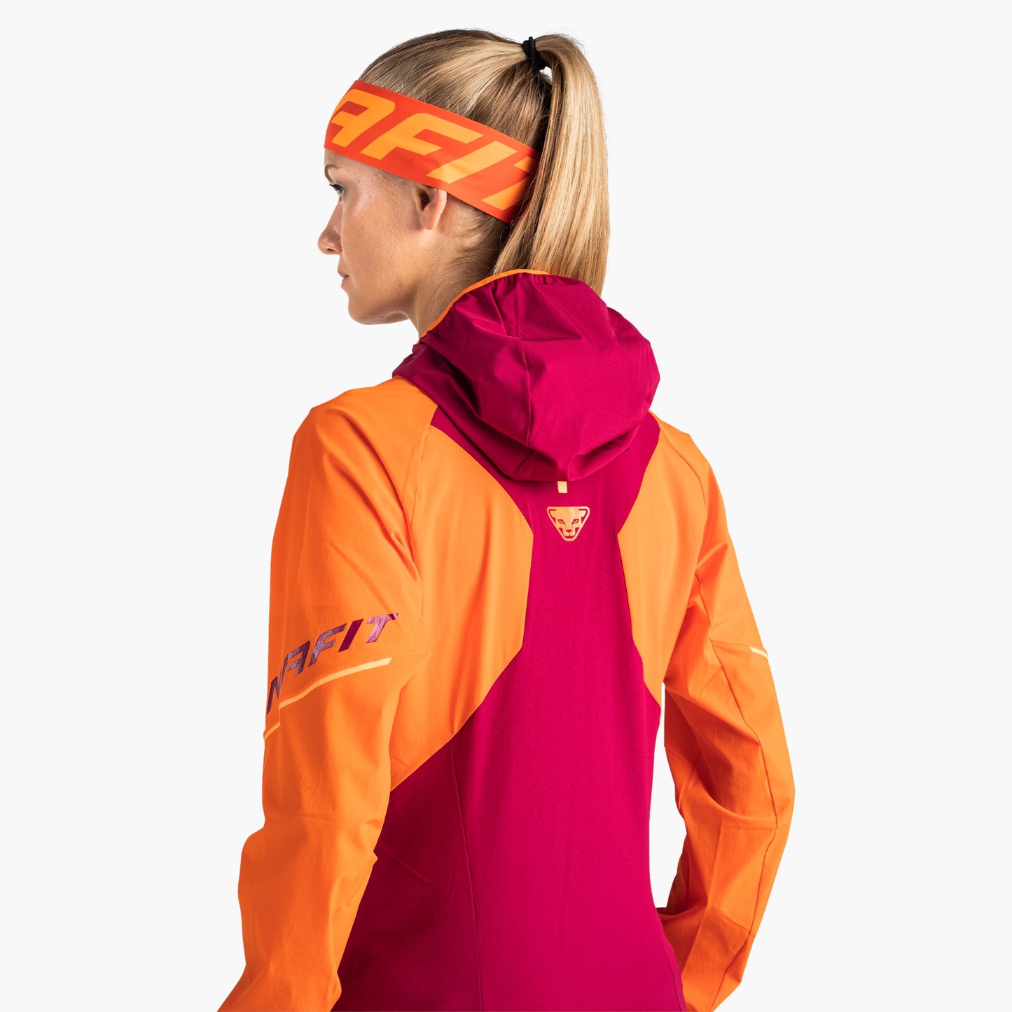 Dynafit Performance Dry Slim Headband - Shocking Orange