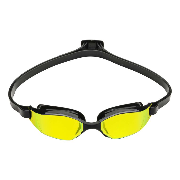 Aqua Sphere Xceed .A1 - Black/Black/Black - Yellow Titanium Mirrored