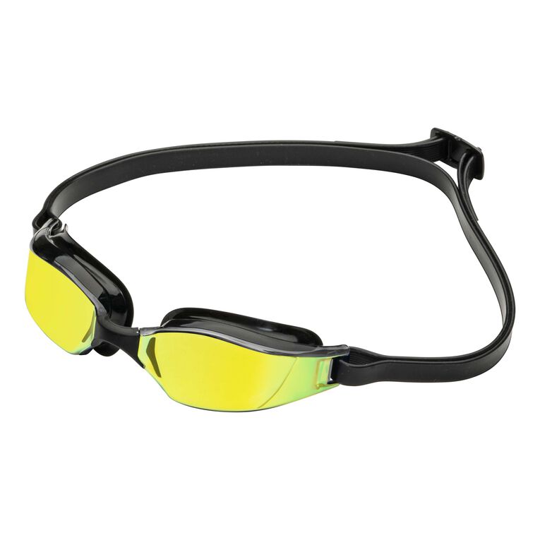 Aqua Sphere Xceed .A1 - Black/Black/Black - Yellow Titanium Mirrored
