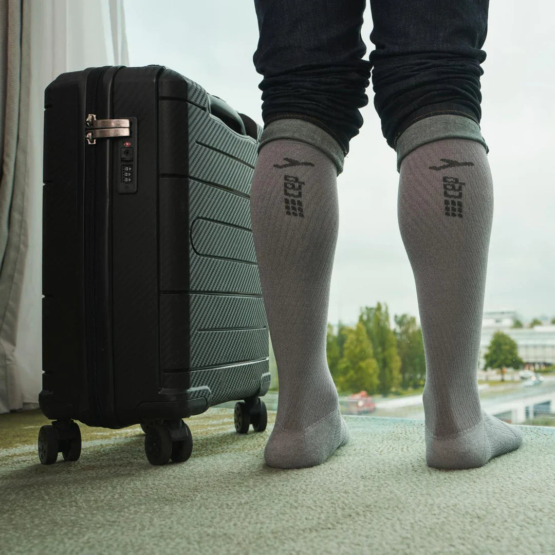 CEP Men's Flight Socks Tall - Light Grey